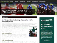 Tablet Screenshot of english-classics.co.uk